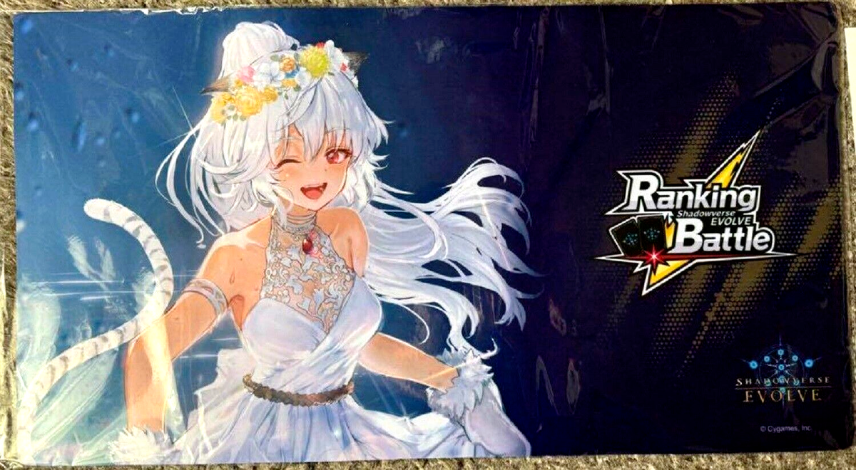 シャドウバース　エボルヴ　ランキング　ギンセツ　プレイマット Shadowverse EVOLVE Ranking Battle Playmat Rubber Mat