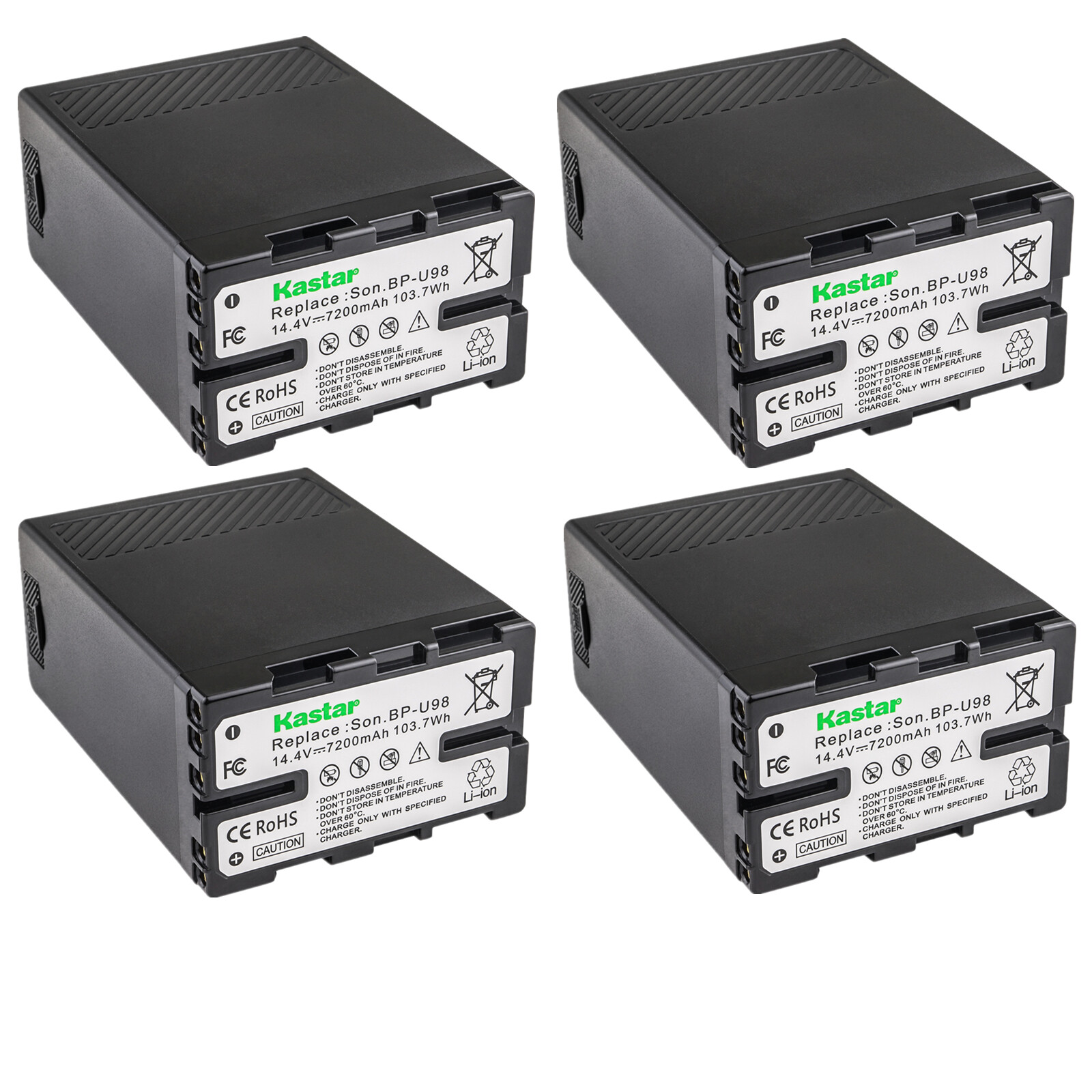 Kastar Battery Replacement for Sony BP-U98 BP-U90 BP-U60 Son