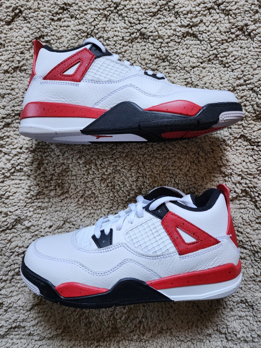 Size 2.5 (PS) - Jordan 4 Retro Low Red Cement for sale