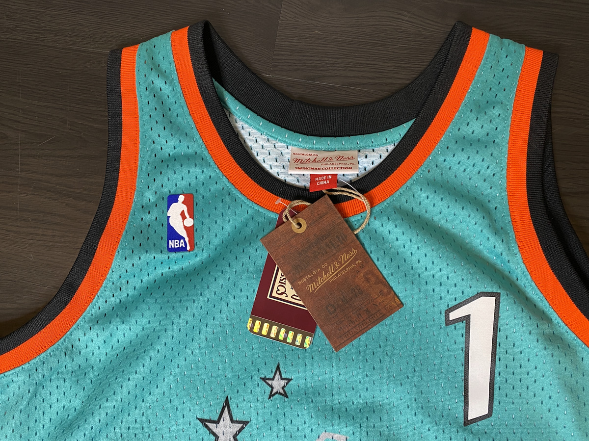 Mitchell and Ness All-Star East Penny Hardaway Swingman Jersey Teal