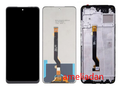 Für Tecno Pova 3 LF7 Neu Touch Screen & LCD-Anzeige Display & Frame Montage