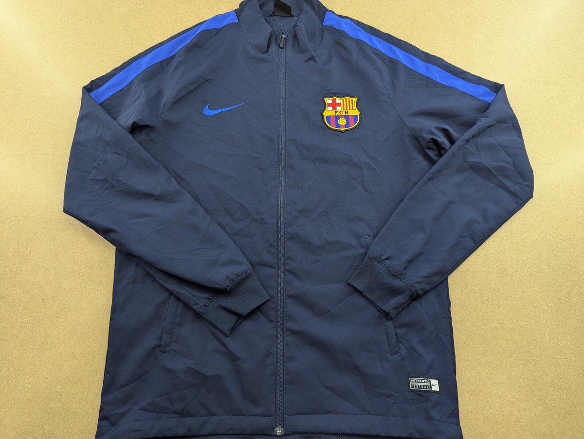 Nike Barcelona 2016-2017 Training Jacket Mens Medium Football
