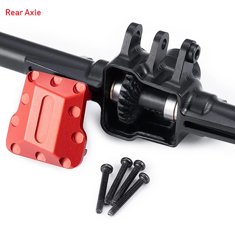 CNC Stock / Extended Front & Rear Axle For Traxxas TRX4M RC 1/18 Crawlers - Image 4 of 4