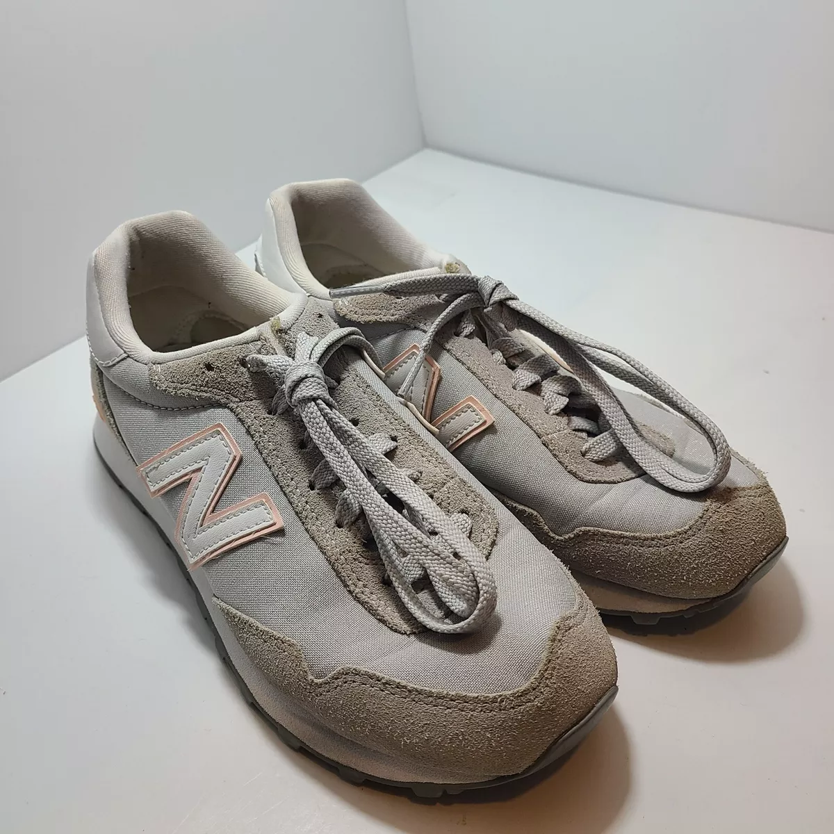 New Balance 515 Shoes Womens Size 7.5 Classic Running Gray Beige
