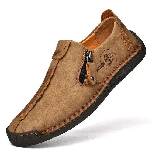 Herren Lässige Leder weiche Sport Walking Schuhe Mokassins Schuhe Sportschuhe - Bild 29 von 31