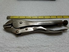 CRAFTSMAN 9 INCH LOCKING PLIERS 24465 VINTAGE MADE IN USA