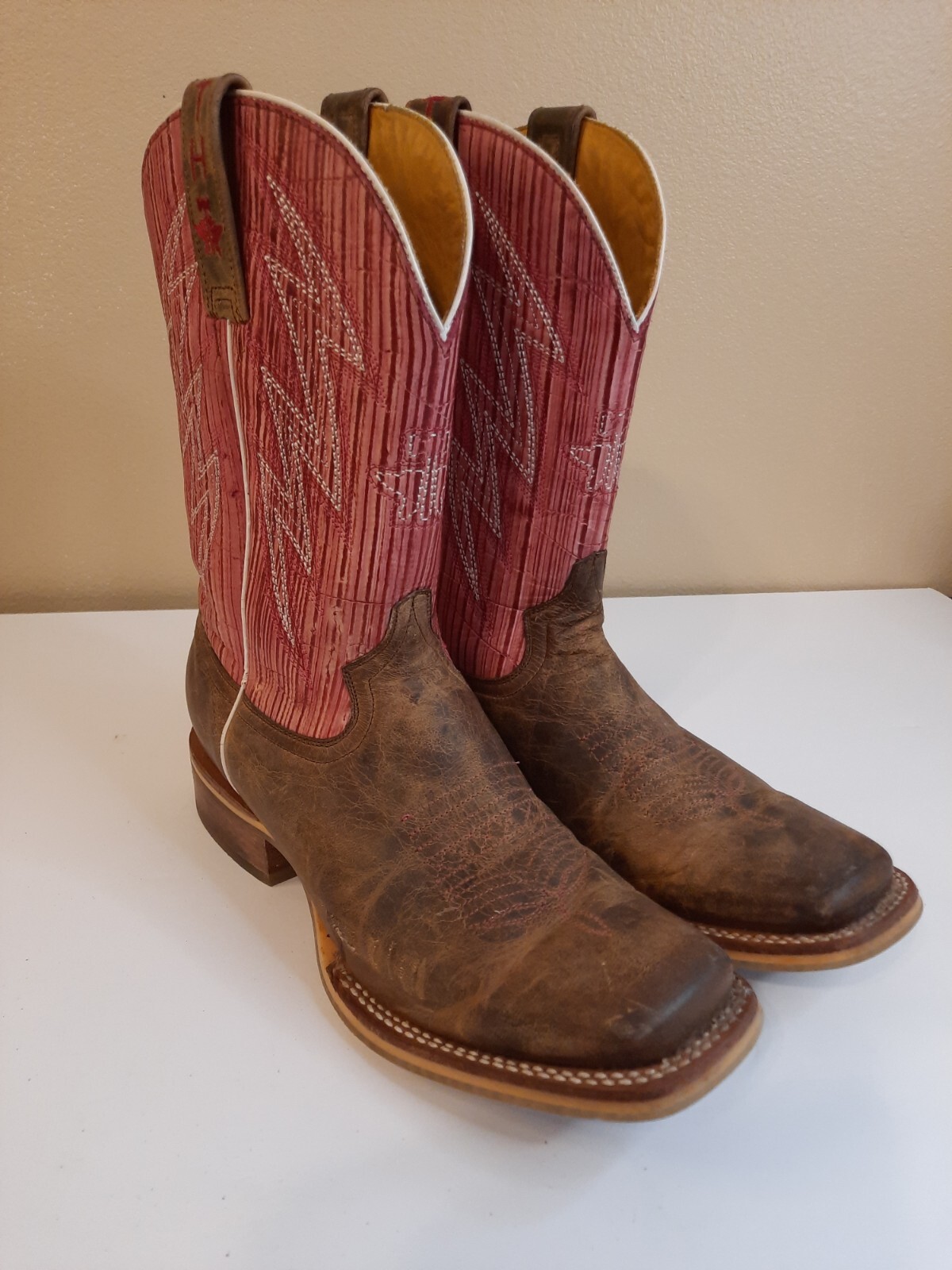 Women's Cowgirl Tin Haul Patchwork sole Light Bright … Gem