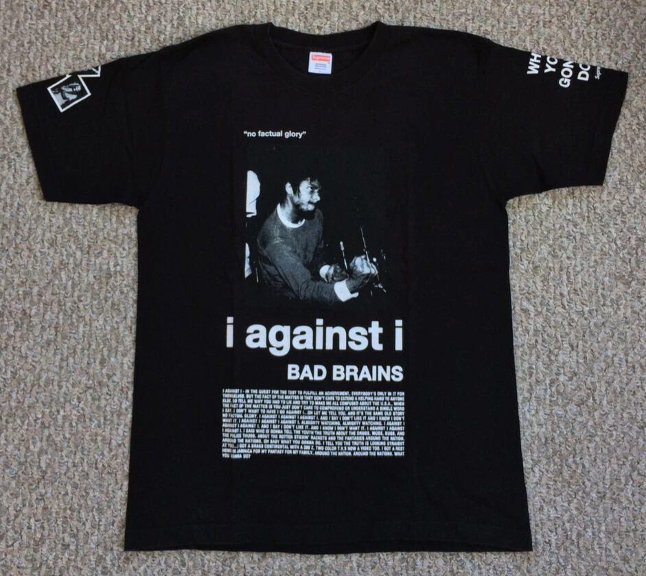 T shirt S/S 2008 Supreme x Bad Brains taille S