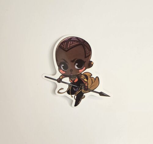 Shuri From Black Panther Laptop Sticker / Skateboard Decal  - Picture 1 of 3