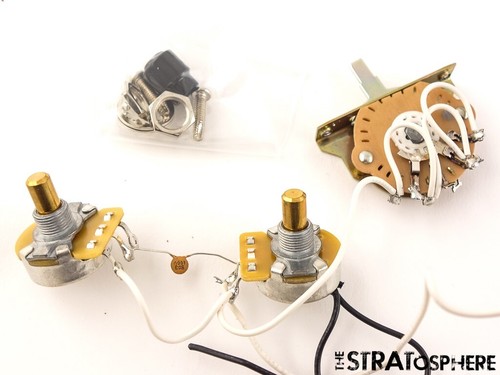 Fender Player Telecaster II Series Tele POTS, 250K, CTS 3 Way SWITCH.