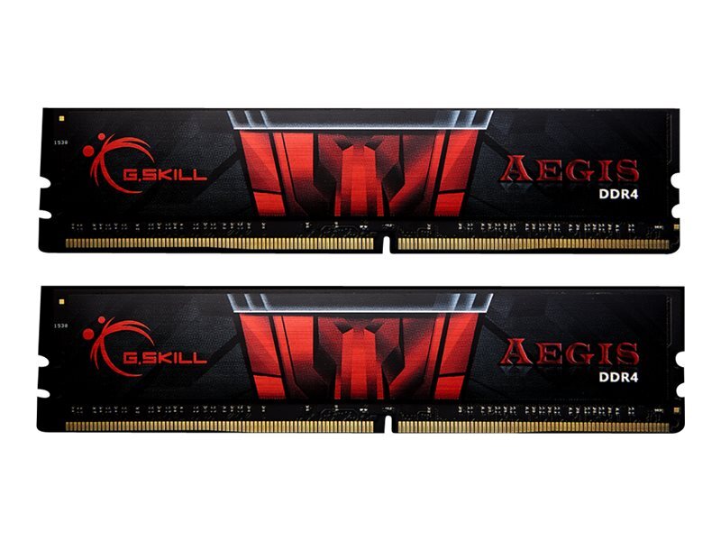 G.Skill Aegis DDR4 16 GB 2 x 8 GB DDR4 2666 MHz 288-pin DIMM F4-2666C19D-16GIS
