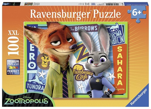 ravensburger disney zootropolis xxl 100pc jigsaw puzzle