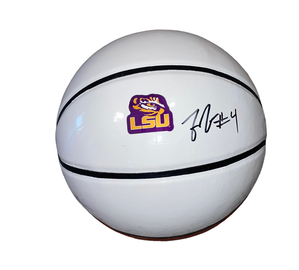 Flau'jae Johnson Signed Full Size Basketball LSU Women's