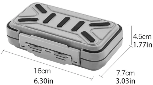 1x Fishing Lure Bait Tackle 2 Layer Storage Box Case Waterproof Compartments NEW - Picture 142 of 150