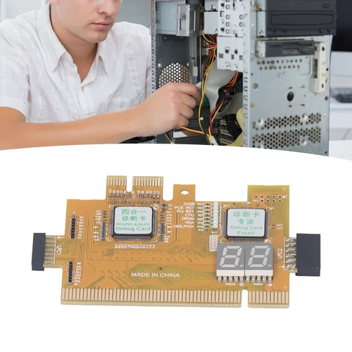 PCIE Desktop Diagnostic Card Motherboard Testing Card 4 In 1 PCI 2LPC Analyz MUF