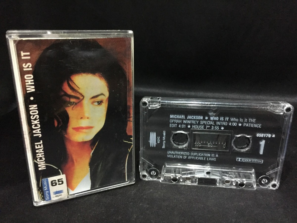 Michael Jackson Who Is It Single Cassette Tape (Epic 1993) | eBay