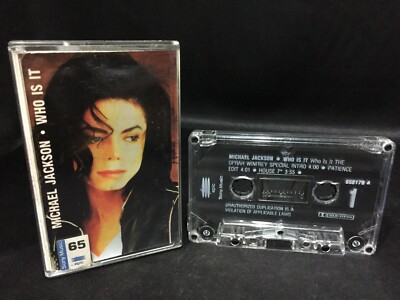 Michael Jackson Who Is It Single Cassette Tape (Epic 1993) | eBay