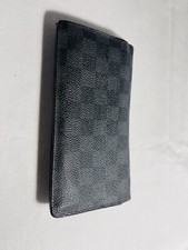 Louis Vuitton Portefeuille Brother Bifold Long Wallet Damier Graphite TI7112