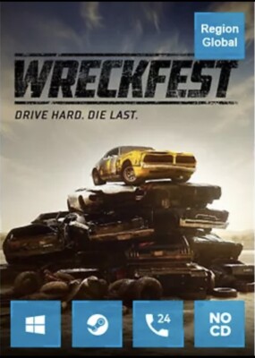 Wreckfest for PC Game For Steam PC Region Free