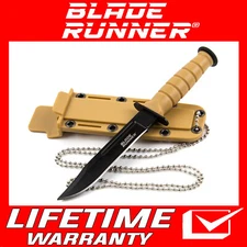 Mini Pocket Knife 6" Fixed Blade Survival Military Bowie Knife