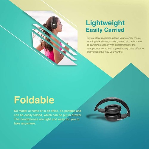Personal FM Radio Headphones Ear , Headset Built in Radio for Mowing,8058 - Afbeelding 6 van 7