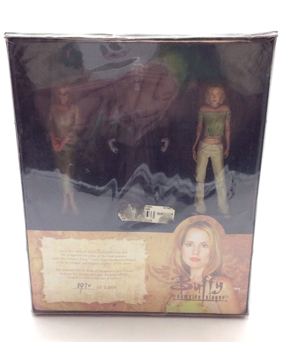 Buffy the Vampire Slayer BOOK OF VENGEANCE Anya Action Figure Set