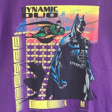 Batman And Robin Vintage 1995 Women's Size Large Single Stitch