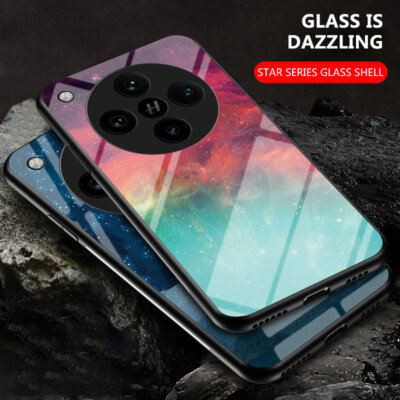 For OPPO Find X8 Pro, Shockproof Hybrid Shell Back Space Glass Hard Case Cover