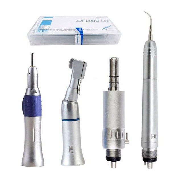 圖片 11 - NSK Type Dental Handpieces(PANA MAX+EX203C+Air Scaler AS-2000) with A Bearing 4H