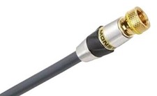 Monster Essentials High Performance Male to male F-Pin Cable - 5m / 16.4ft - New