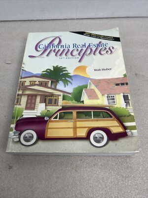 California Real Estate Principles 12th Edition Paperback Book by Walter Huber | eBay
