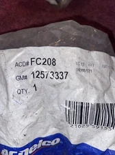 Engine Oil Filler Cap GM Parts 12573337 ACDelco FC208