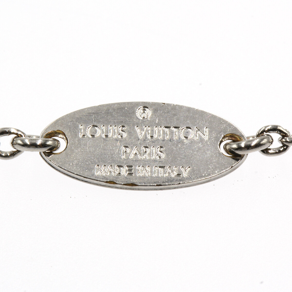 Louis Vuitton Sterling Silver Locket Bracelet