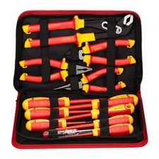 Insulated Screwdriver Set 12-Piece Insulated Tool Set for Electricians 1000V