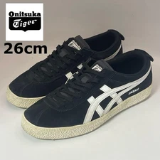 Onitsuka Tiger Mexico Delegation Black Sneakers US 8 26cm Stylish Slim Fit