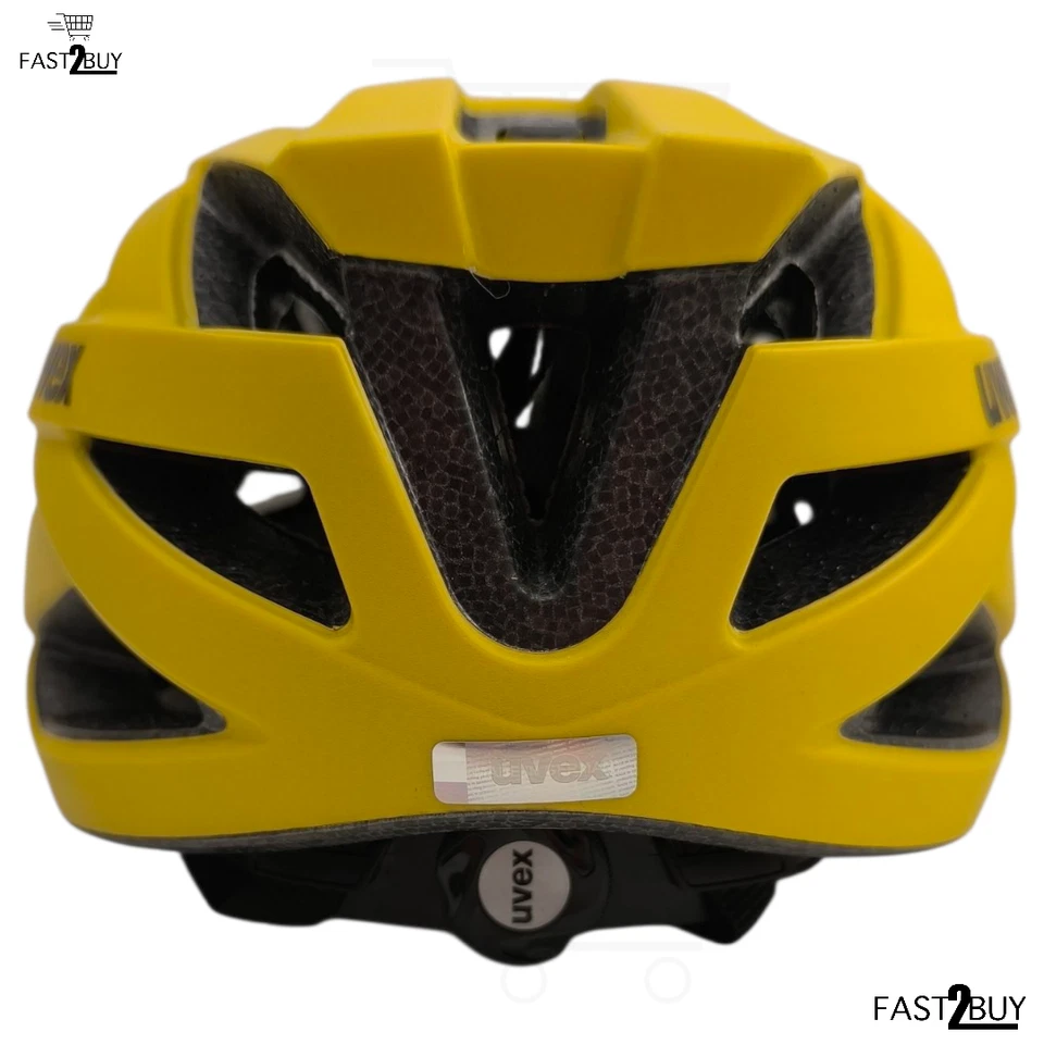 Uvex i-vo cc Fahrradhelm Sunbee Matt 56-60 cm Gelb Schwarz Radhelm - Bild 3 von 4