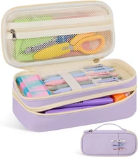 Large Pencil Case Pouch For Girls, Big Cute Pencil Pen Bag Organizer with Zipper