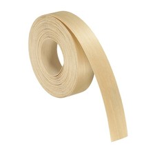 1" x 26ft Wood Veneer Edge Banding, Iron on Birch Wood Edging Strips