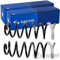 2X Sachs Fahrwerksfedern Satz Hinten Passend FÜR CitroËN Berlingo C4 Peugeot