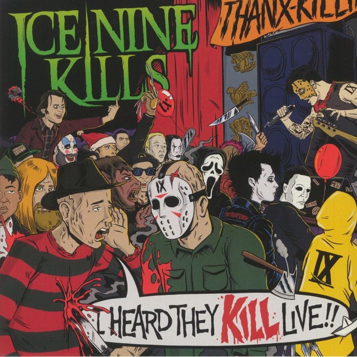 ICE NINE KILLS - I Heard They Kill Live - limited gatefold neon green vinyl 2xLP