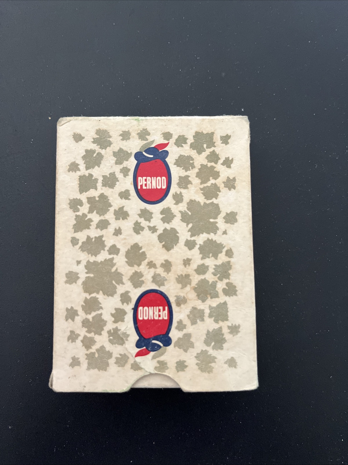 Jeu De Cartes Pernod Poker Luxe Rare Ricard  Très Bon État