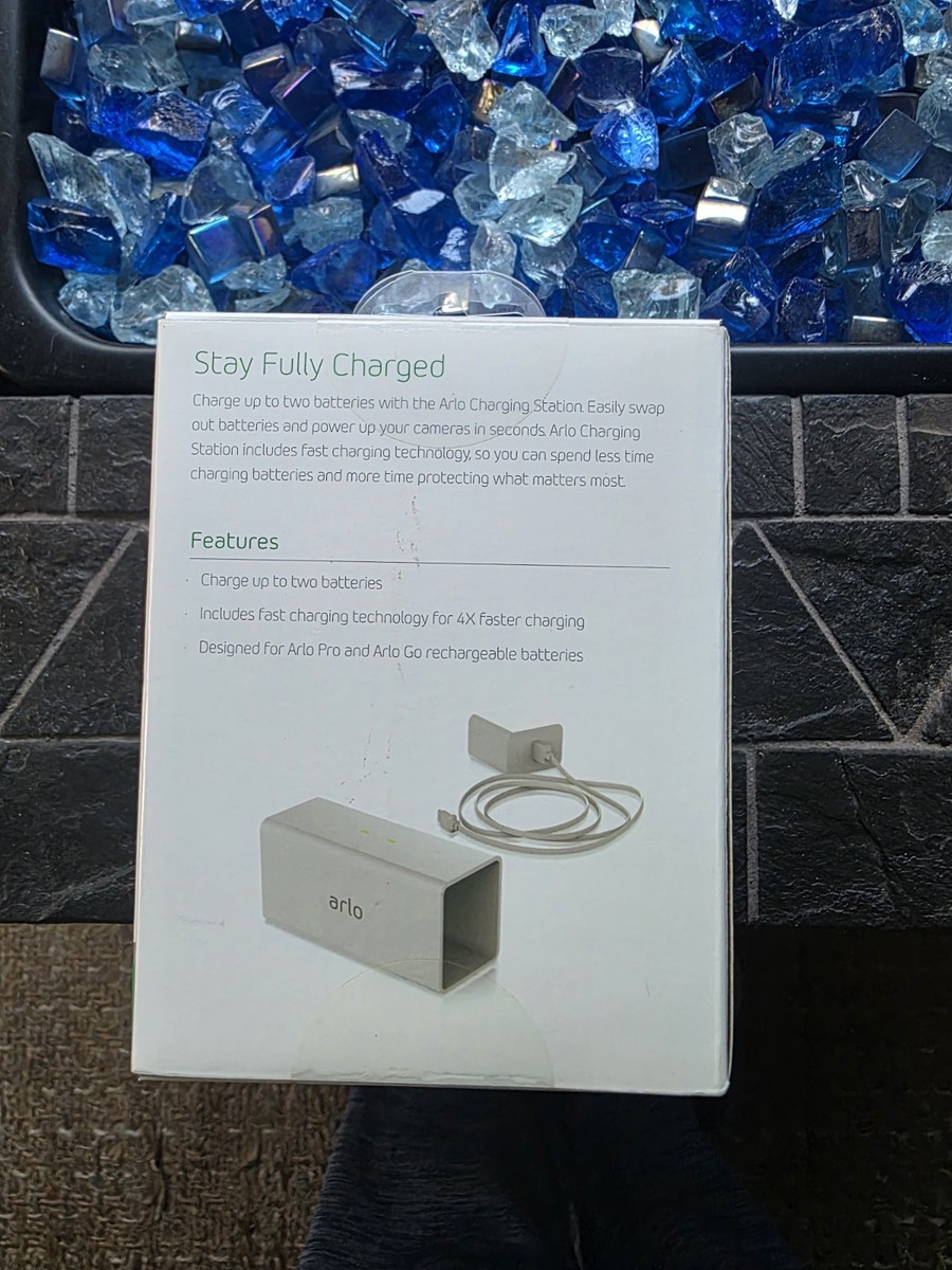 Arlo Dual Battery Charging Station VMA4400C w/ Cable Adapter For