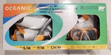 Oceanic Snorkeling Set S/M Fins Mask Snorkel ...