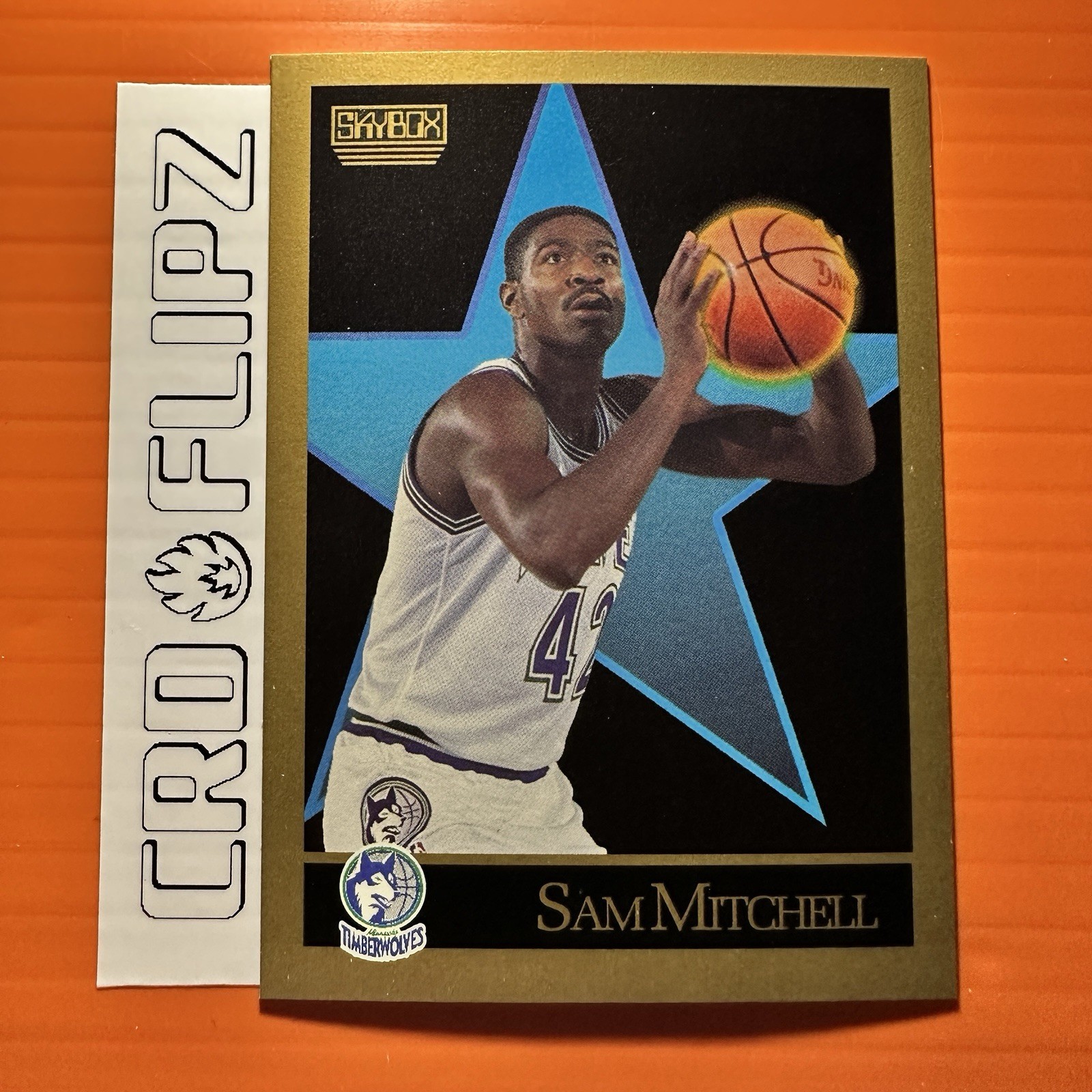 1990-91 SkyBox #171 Sam Mitchell RC - NM