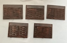 Britains Miniature Garden Vintage Toy Model Larch Lap Fences plastic