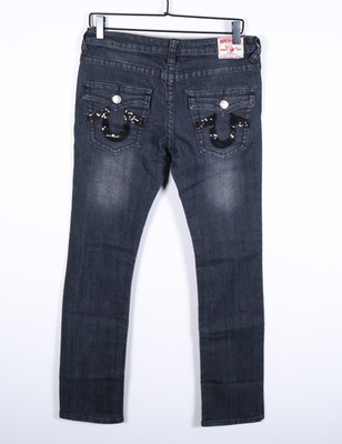 True Religion Joey Super T Jeans Women's 30 (Fits 32/32) Black True Religion Joey Super T Jeans Women's 30 (Fits 32/32) Black