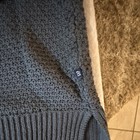 GAP woman’s Gray Solid Knit Crewneck Pullover Sweater Long Sleeve M — photo 2