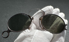 ANTIQUE DARK LENS GLASSES - WELDING WORK SAFETY SUNGLASSES H806