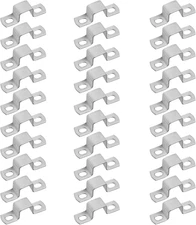 30 Pcs Square Tube Strap Clamp for 3/4" x 3/4" Pipe,Stainless Steel 304,Inner...