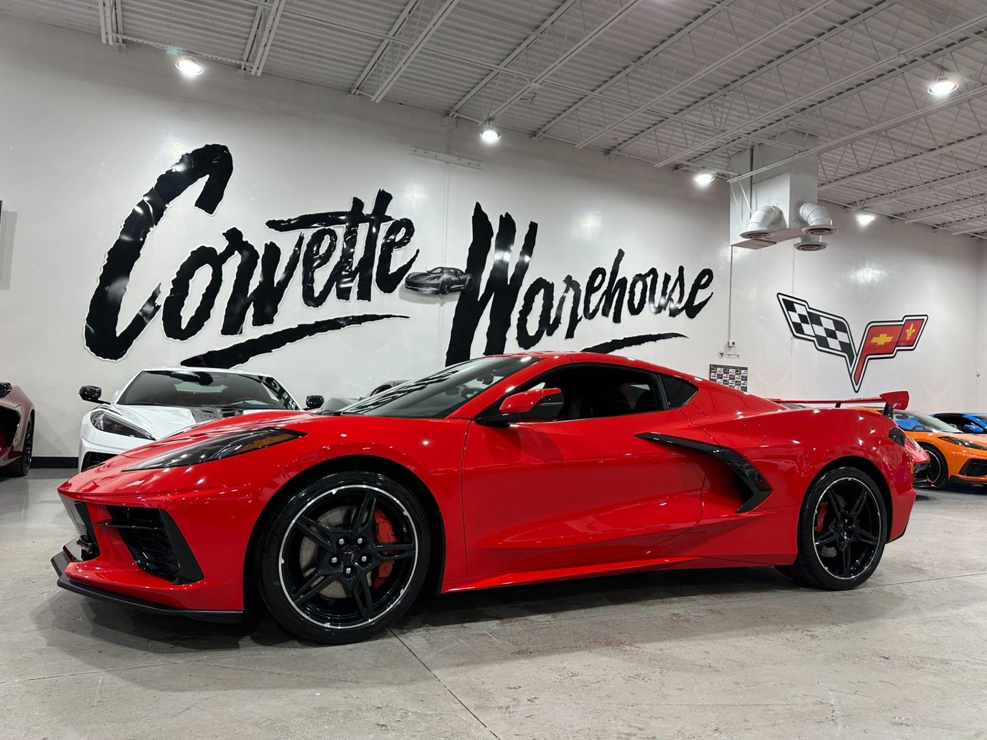 2023 Chevrolet Corvette Coupe Z51, FE4, AE4, HW, Suede, Red...